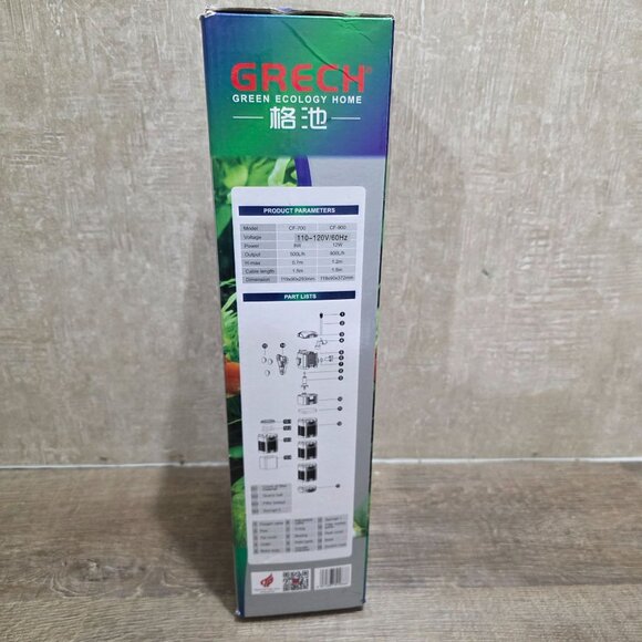 Grech CF-900 Multi-Function Aquarium Filter Pump With Media & Accessories - Picture 8 of 9